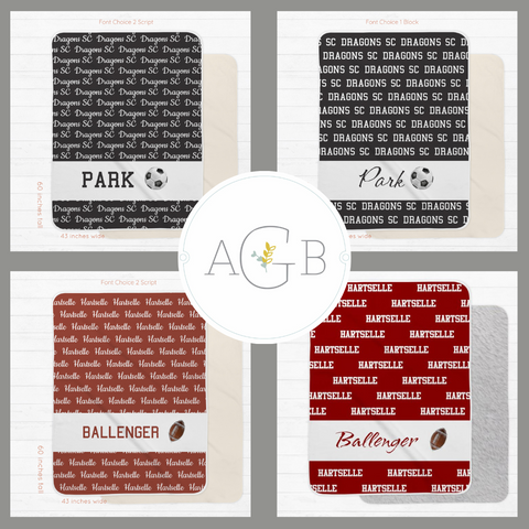 Team blankets