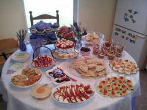 Meals for a Baby Shower