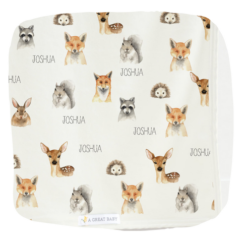 woodland animal baby nursery